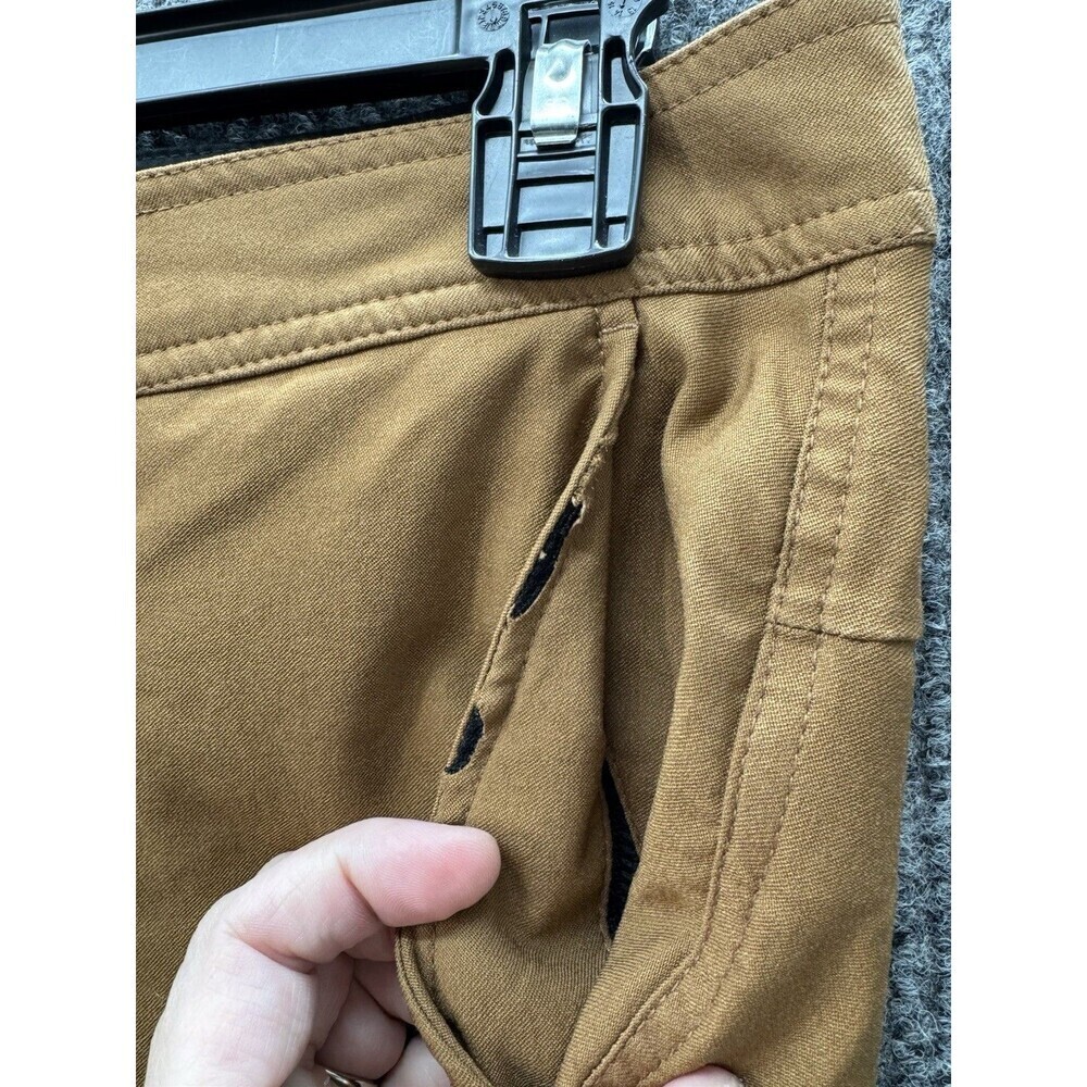 Prana Alameda Shorts Mens 34 Brown Tan Standard Fit Stretch Cargo Nylon 9” Ins. - Picture 7 of 10